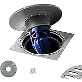 Shower Drain Floor Drain Backflow Preventer Magnetic Levitation One-Way Drain Valve Fast Drainage Shower plug Insert Drain Pl