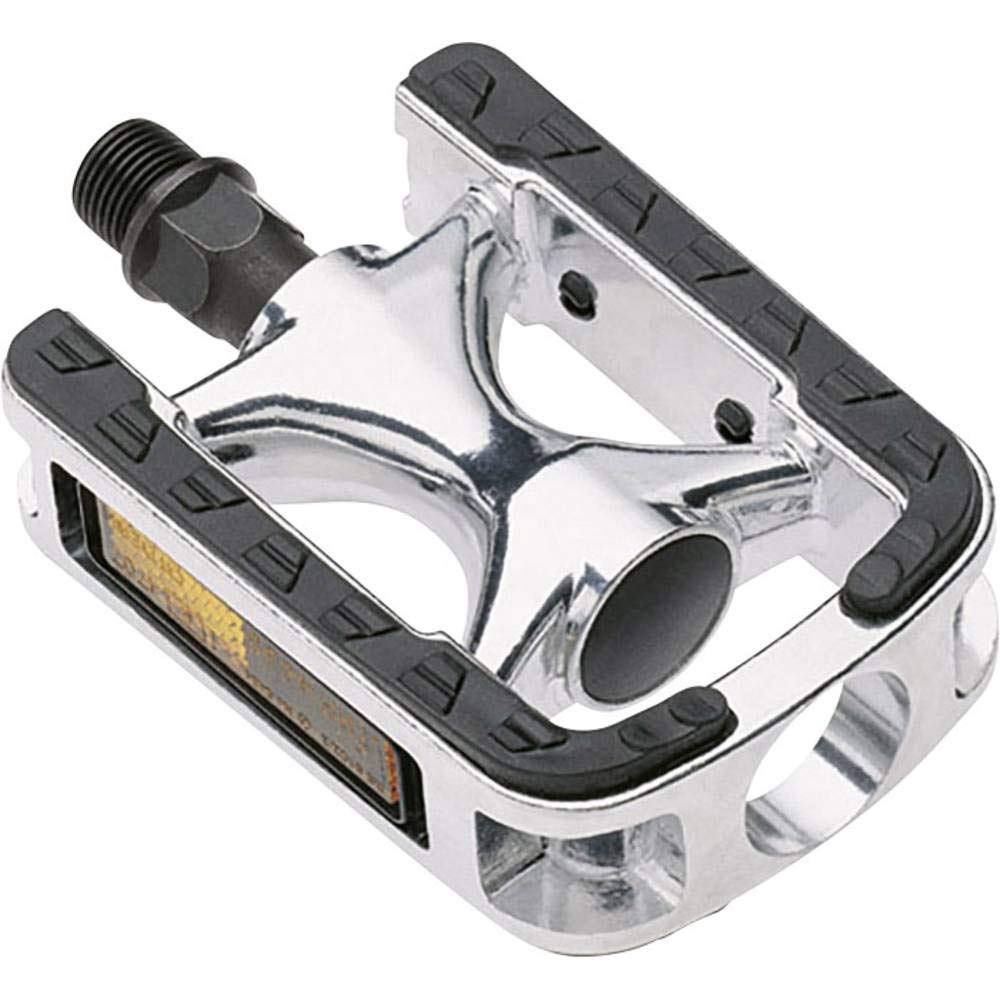 Point City 26007400 Aluminium/Craton Comfort Pedals Silver/Black