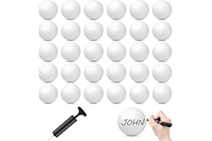 AIOMOB Mini Volleyball 4 Inch Inflatable Mini Toss Volleyball with Pump for End of Season Gifts School Carnival Reward Senior Night Party Favors Coach Team Prizes