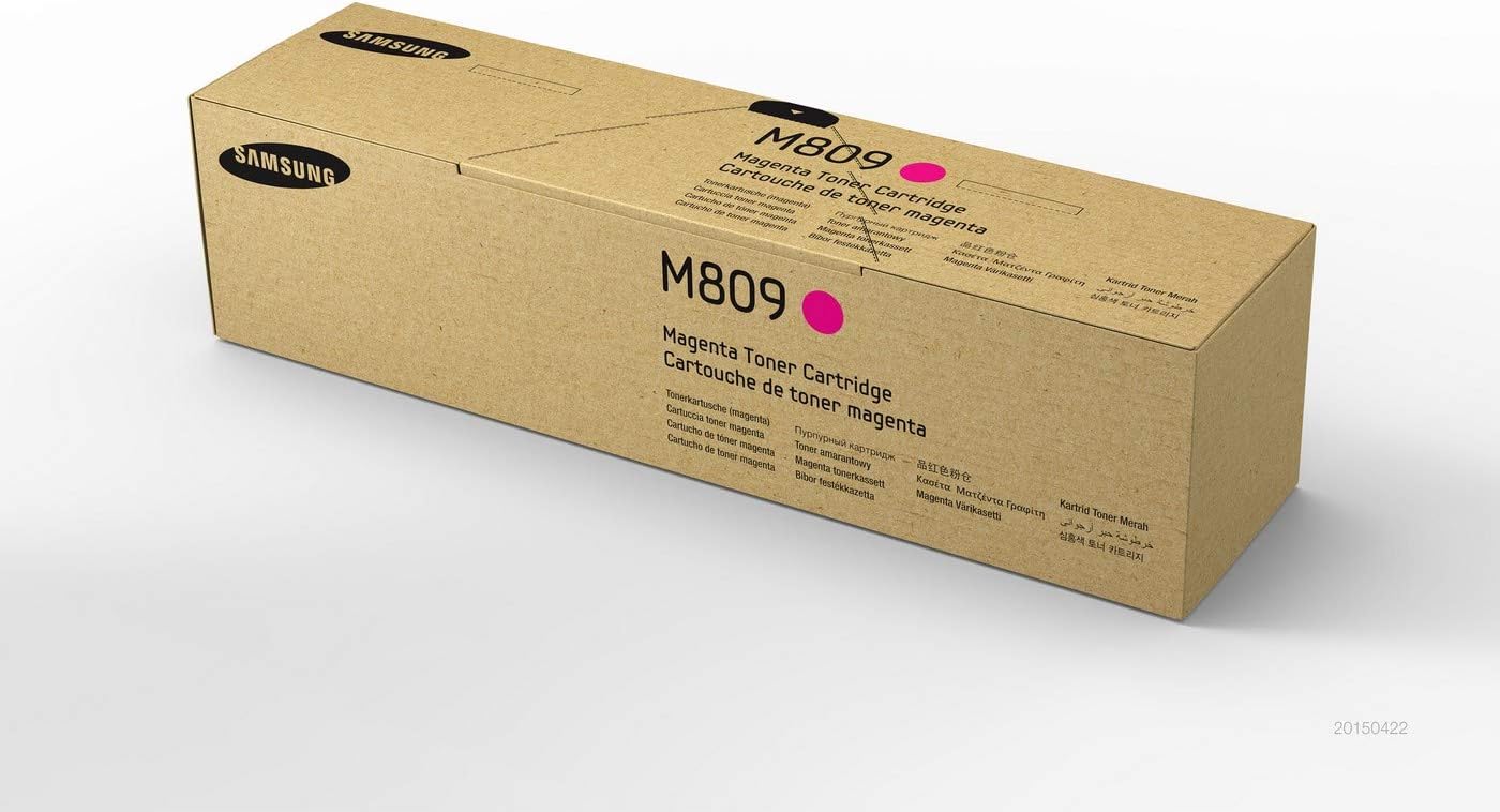 Samsung SS649A CLT-M809S Toner Cartridge, Magenta, Pack of 1, Standard