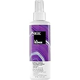 IGK LA BLONDE Purple Toning Treatment Spray | Brighten + Neutralize Brass + Heat Protectant | Vegan + Cruelty Free | 7 Oz