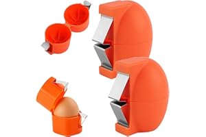 2026 New Egg Shell Opener Egg Cracker Tool, Eggs Separator Tools for Raw and Hard Boiled Eggs Peeler Shell Remover, Egg Crack