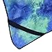 FLYMEI Beach Chair Cover with Pockets, Chaise Lounge Cover for Pool, Sun Lounger, Hotel, Vacation with Storage Pockets, Blue 82.5’’x29.5’’ Beach Towel for Chair