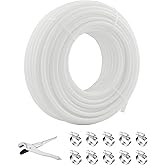 PEX Pipe 3/4 Inch 300ft 1 Rolls Oxygen Non-Barrier PEX Tubing EVOH Pex-B Heat Durable Plumbing Flexible for Residential Comme