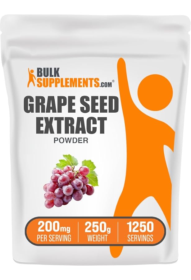 100% Organic Grape Seed Extract Powder – Natural Grapeseed Flour, Premium Quality, Pure & Chemical-Free