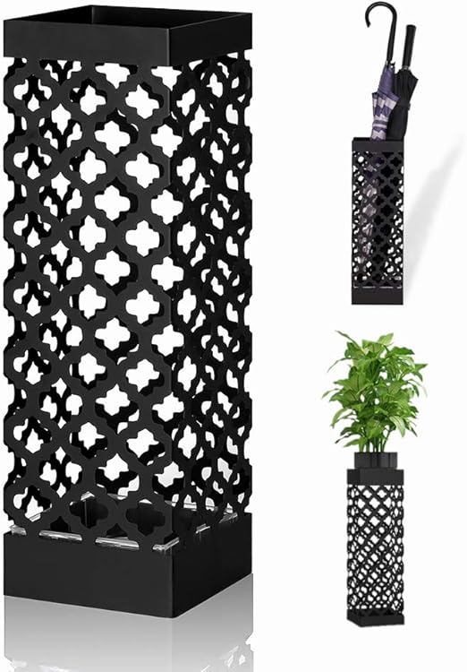 umbrella stand with drip tray