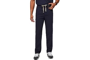 FIGS Axim Cargo Scrub Pants for Men — Classic Fit, Straight Leg, 7 Pockets, 4-Way Stretch, Anti-Wrinkle