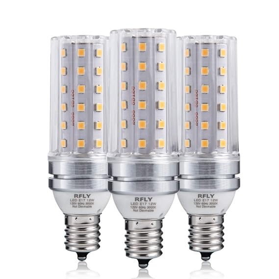 E17 LED Bulbs, 12W LED Candelabra Bulb 100 Watt Equivalent