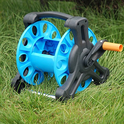 Xnferty Garden Water Hose Reel Cart, Portable Garden Car Washing Hose Reel With Bracket Holder
