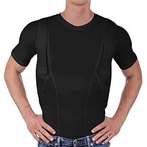 Shadow Carry Tee, Large Storage Velcro Pocket Design, for Outdoor Hiking and Expeditions