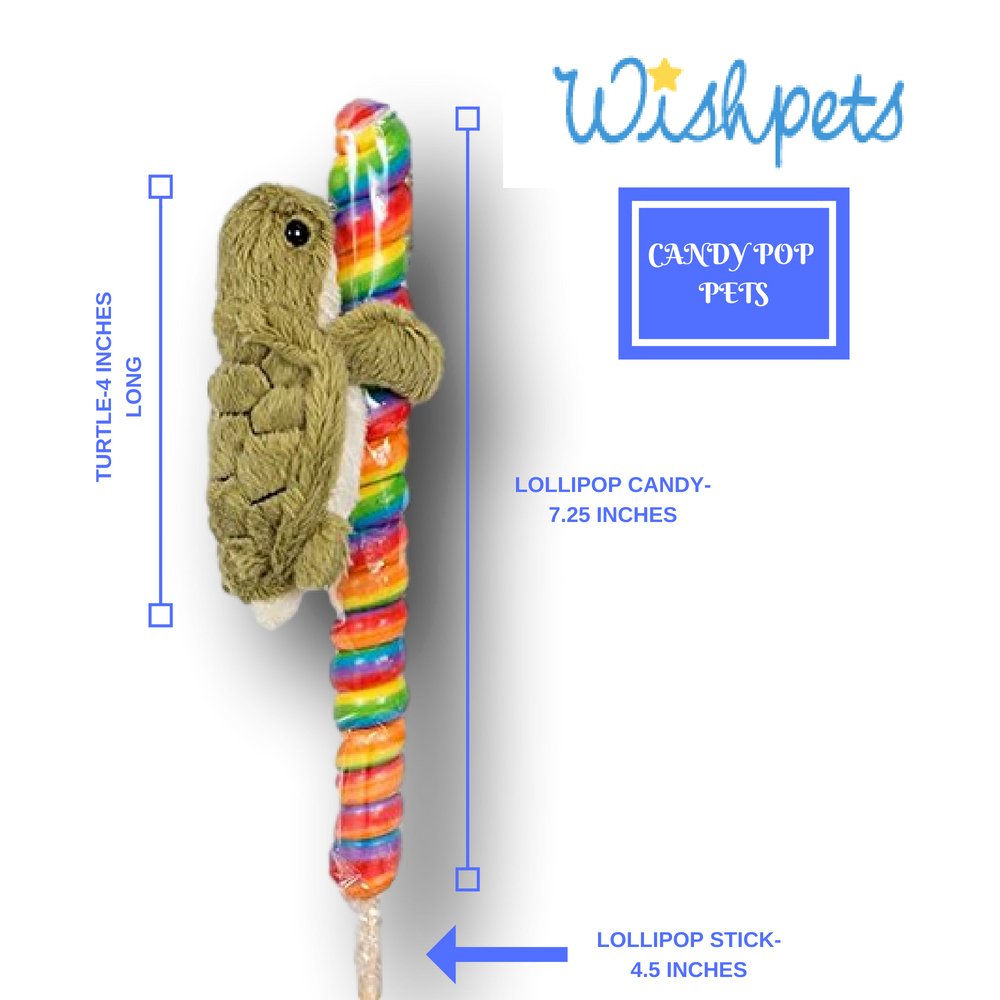 Wishpets Miniature Plush Alligator With Rainbow Lollipop For Adults And Children Stuffed Party Favor Toys Games Stuffed Animals Plush Toys Innovatordiaries Com