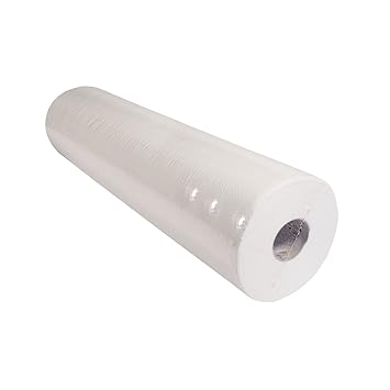 Liegenabdeckrollen, Ärztkrepp, Liegenabdeckung, 2-lagig, 3 Rollen | Weich, reiss- und nassfest, geprägt und hochweiß (50 x 50