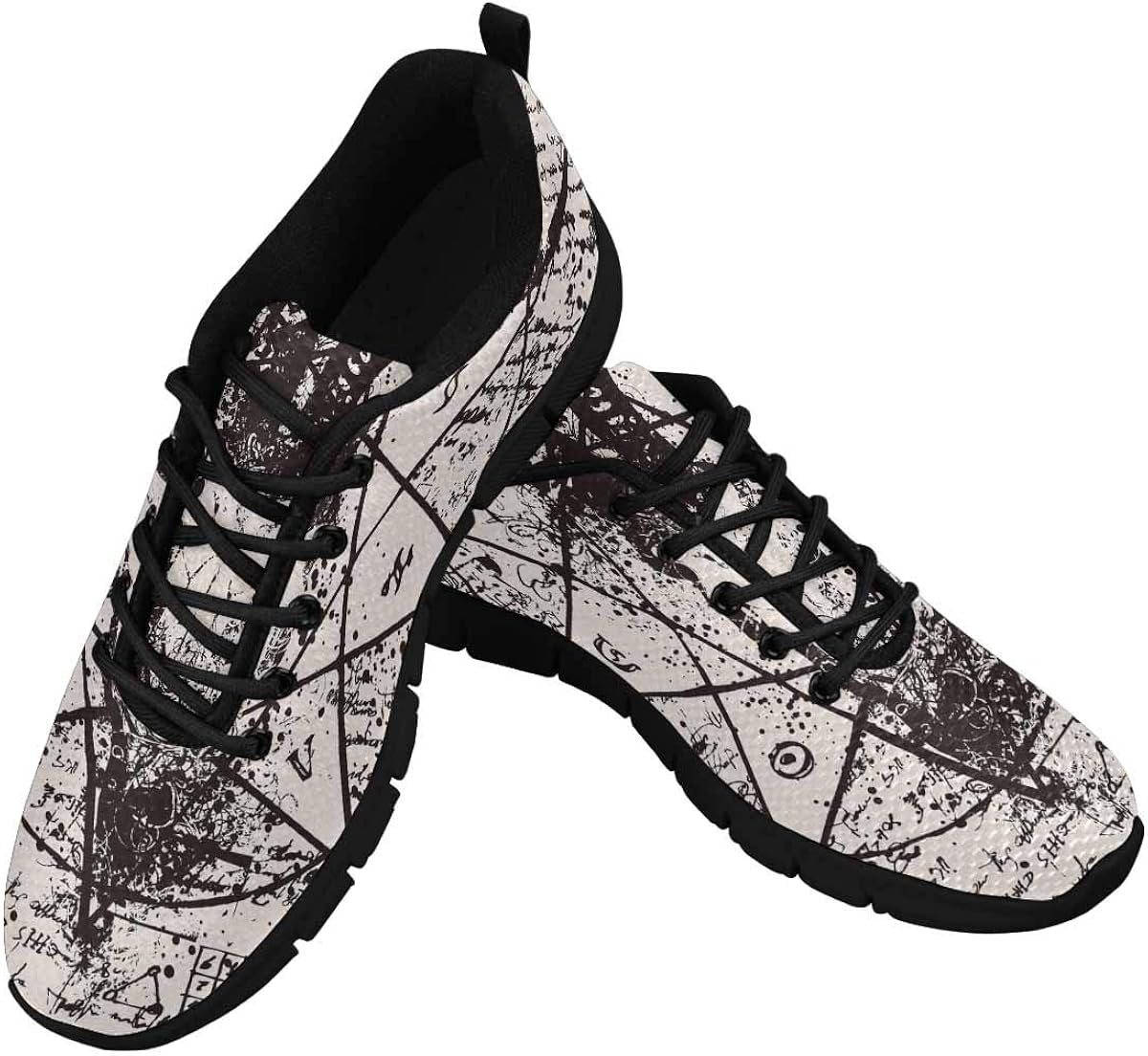 tennis shoes with goats on them