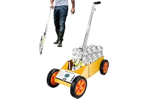 SDSNTE 2 in 1 Detachable Parking Striping Line Marking Machine and Marking Paint Wand