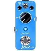 AITONE AT-02 Reverb Pedal Digital Reverb Guitar Effect Pedal with 3 Modes True Bypass for Electric Guitar