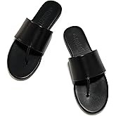 GotSoft Women's Flip Flops Flat Sandals Summer Beach Comfortable Flats Slip on Slippers Wide Dressy Shoes