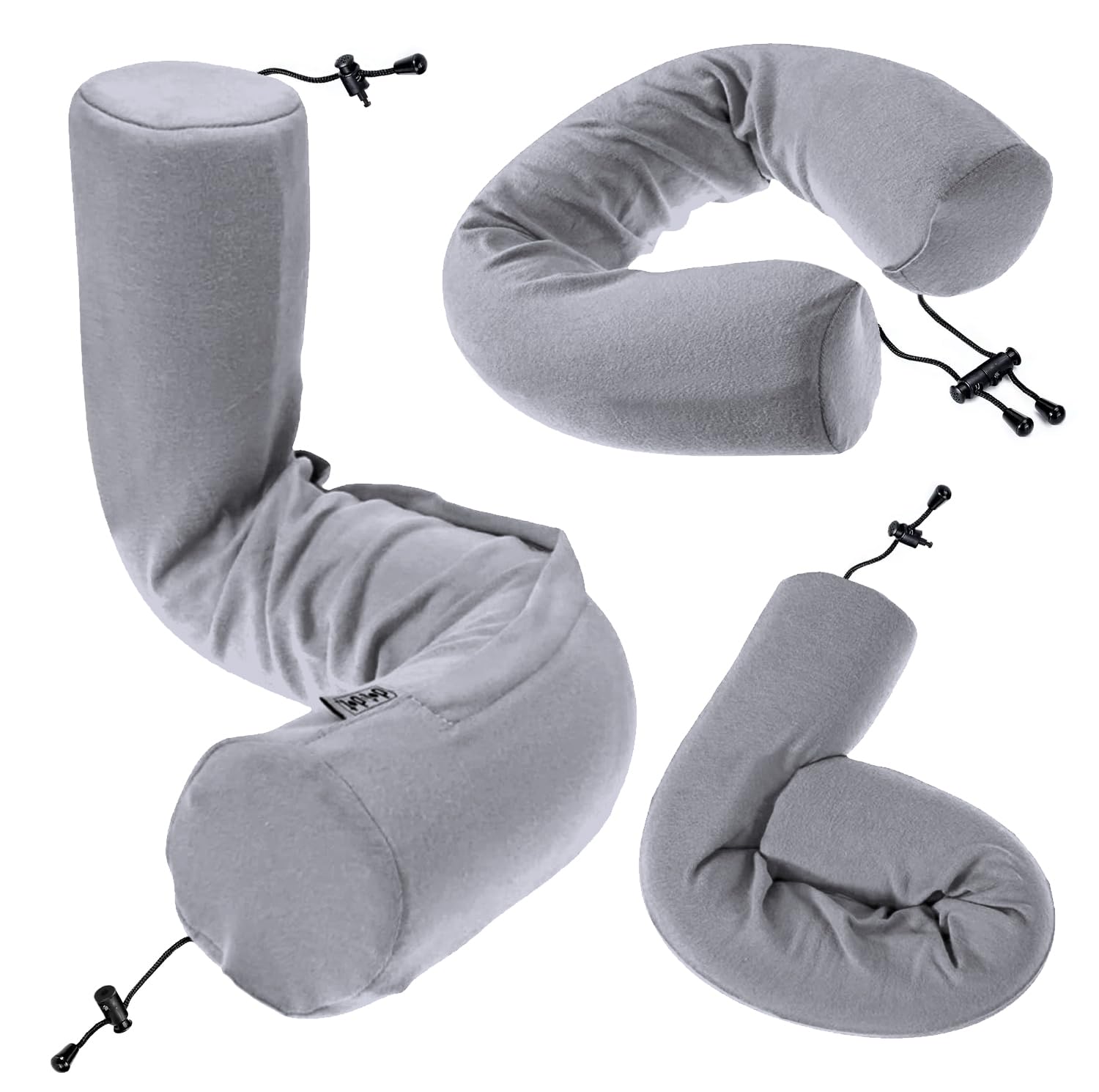 Photo 1 of ***HAS STAIN AS SEEN IN PHOTO***
Dot&Dot Twist Memory Foam Travel Pillow for Airplanes - Travel Neck Pillow for Sleeping - Airplane Pillow for Neck Support, Chin, Lumbar and Leg - Adjustable, Bendable Neck Roll Pillow, Steel