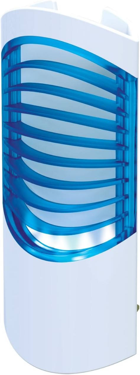 Zero In Night Time Insect Killer Kills Flies, Moths, and Midges Hygienic Disposal Poison-Free UV LED lamp Includes 5 Adhesive Sheets - Image 3