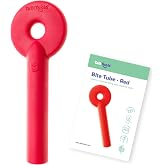 TalkTools Bite Tube - Oral Motor Chew Tool for Jaw Strength &amp; Chewing Skills, Speech &amp; Feeding Therapy for Kids and Adults | Red