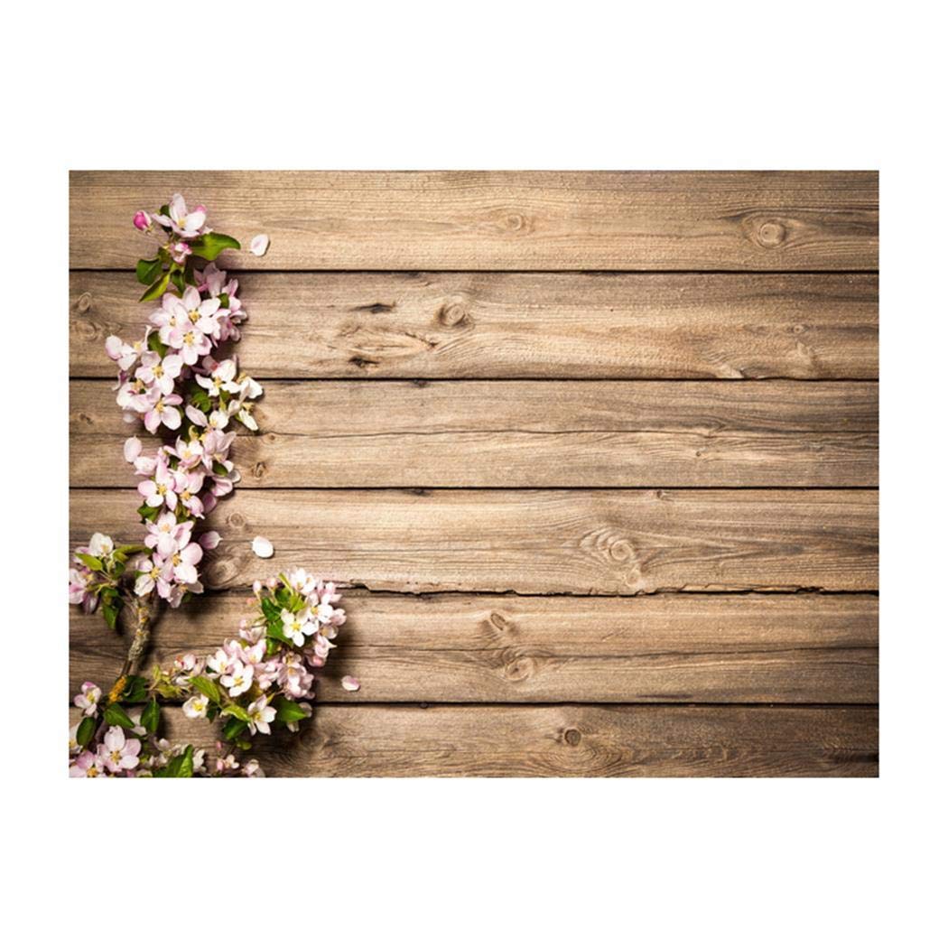 Weardear Imitation Wood Grain Photography Props 3D Photo Background Cloth Presentation Pointers