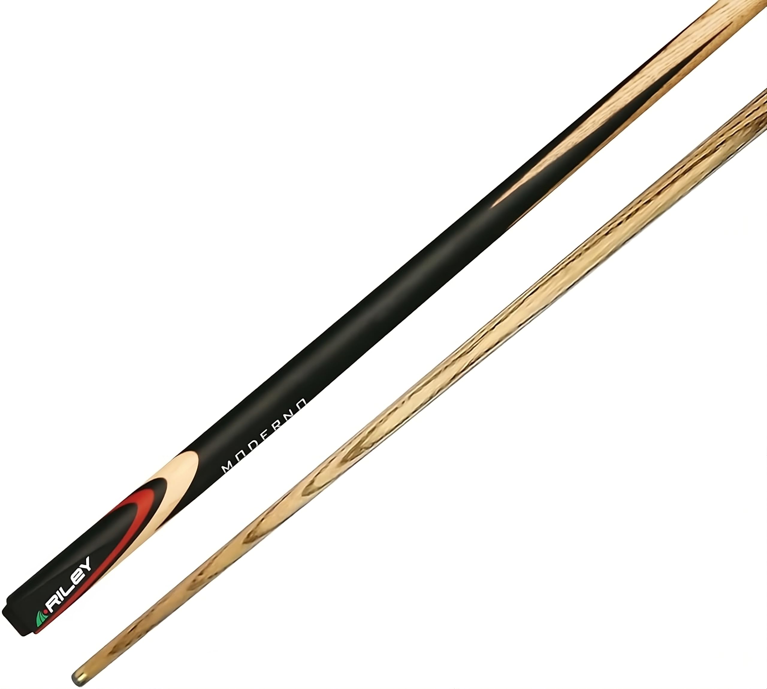 Riley Moderno 2 Piece Ash Snooker & Pool Cue - 145cm with 9.5mm Tip