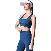 COZYZERO Women’s Merino Wool Racerback Sports Bra - Seamless, Medium Support, Breathable, Moisture-Wicking for Yoga & Running