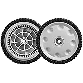 Antanker Front Drive Wheels Replaces for MTD 734-04018C 734-04018 734-04018A 734-04018B for Troy Bilt Tuff-Cut 210 TB210 TB230 TB240 Self Propelled Mower for Cub Cadet for Sten s 205-712, Set of 2