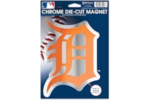 MLB Die Cut Logo Chrome Magnet