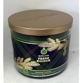 Bath &amp; Body Works 3-Wick Candle in Fresh Balsam - packaging may vary