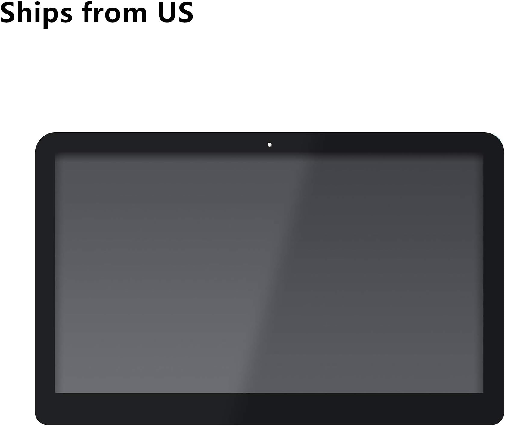 LCDOLED Replacement 15.6 inches IPS LCD Touch Screen Assembly Bezel for HP Pavilion X360 15-bk027cl 15-bk117cl 15-bk127cl 15-bk137cl 15-bk157cl 15-bk167cl 15-bk177cl (LCD Touch Assembly+Bezel+Board)