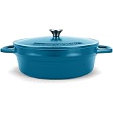 All American 1930 - Dutch Oven - The Saucier Set, Berry Blue - 5.5qt Capacity - Perfect for Sauces, Soups &amp; Simmering - Non Stick &amp; PFAS Free - Made in the USA