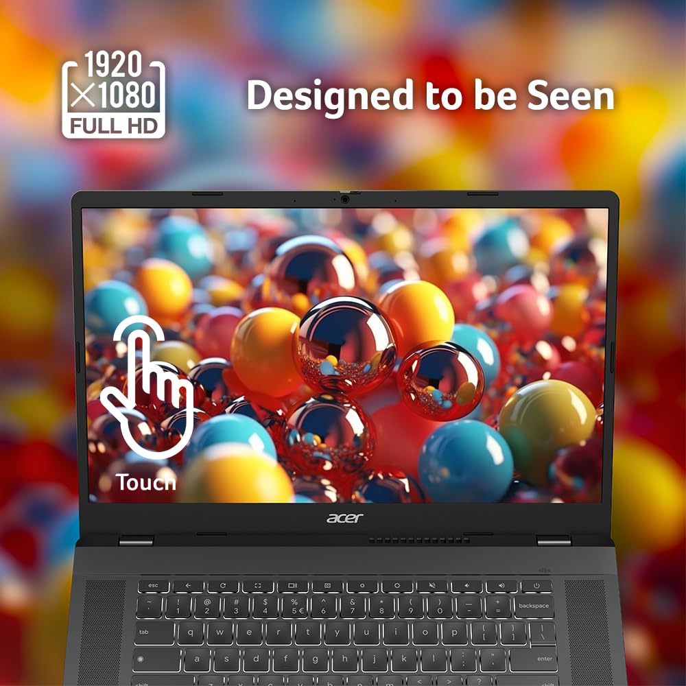 acer Chromebook Plus 515 Laptop with Google AI – 15.6