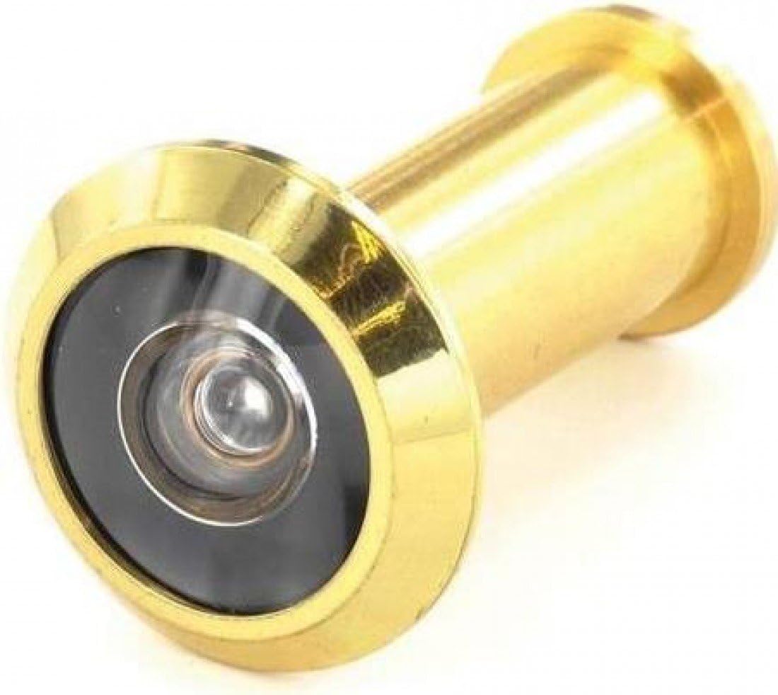 180 DEGREE BRASS DOOR VIEWER SPY GLASS HOLE Amazon.co.uk Garden