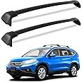 Wonderdriver Roof Rack Cross Bars Fit for Honda CRV CR-V 2012 2013 2014 2015 2016 with Side Rails, Aluminum Roof Rails Crossbars cargo bars Canoe Bike Kayak Car Snowboard Rooftop Cargo Carrier Luggage