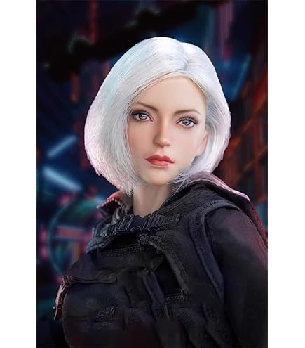 Amazon.com: Kumik 1/6 Scale Female Head Sculpt(13-92) : Toys & Games