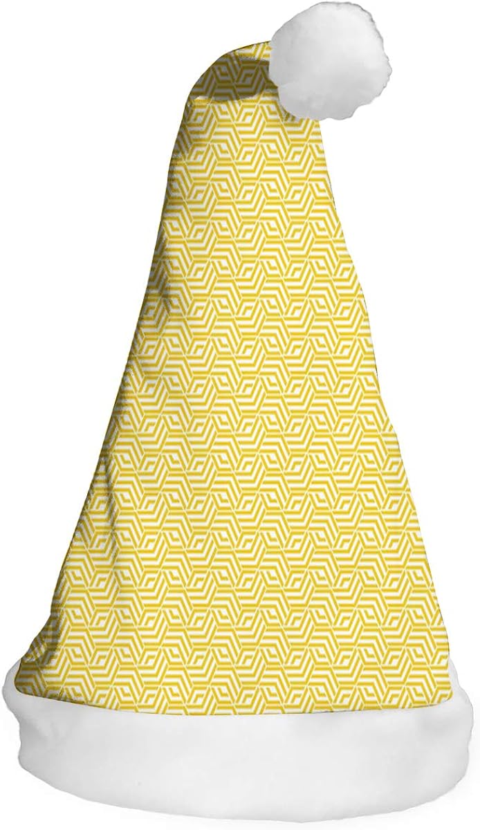 yellow christmas hat