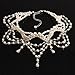 White Bridal Beaded Choker