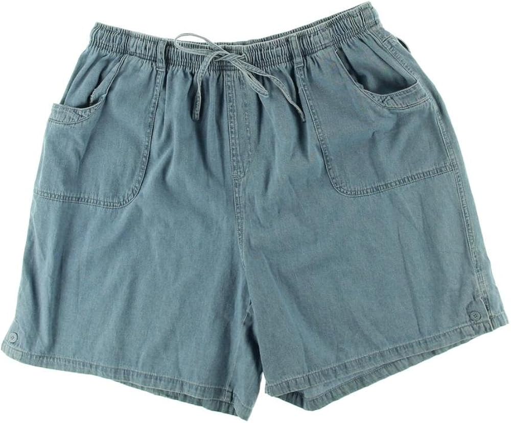 karen scott comfort waist shorts