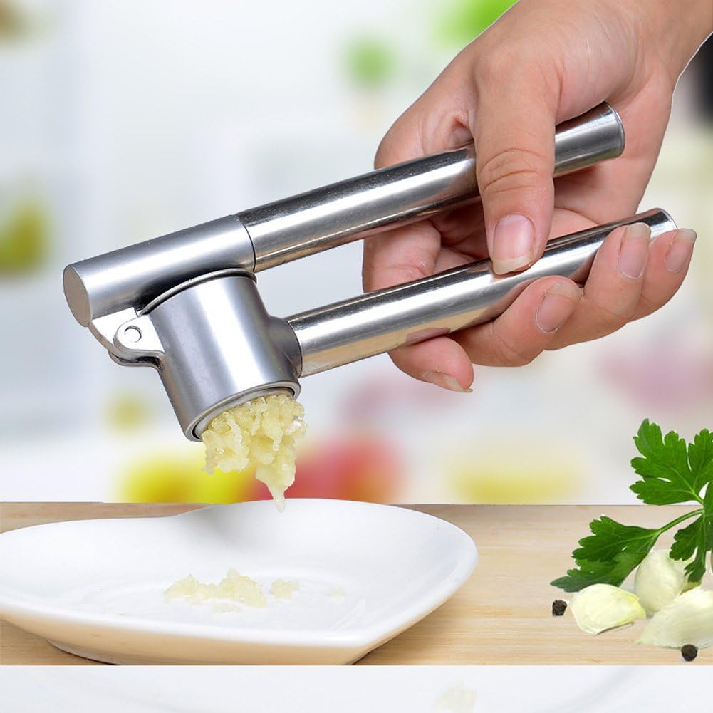 Stainless Steel Professional Garlic Press Best Home