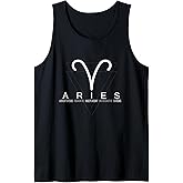 Proud Aries Zodiac Signs Features Gifts Tank Top