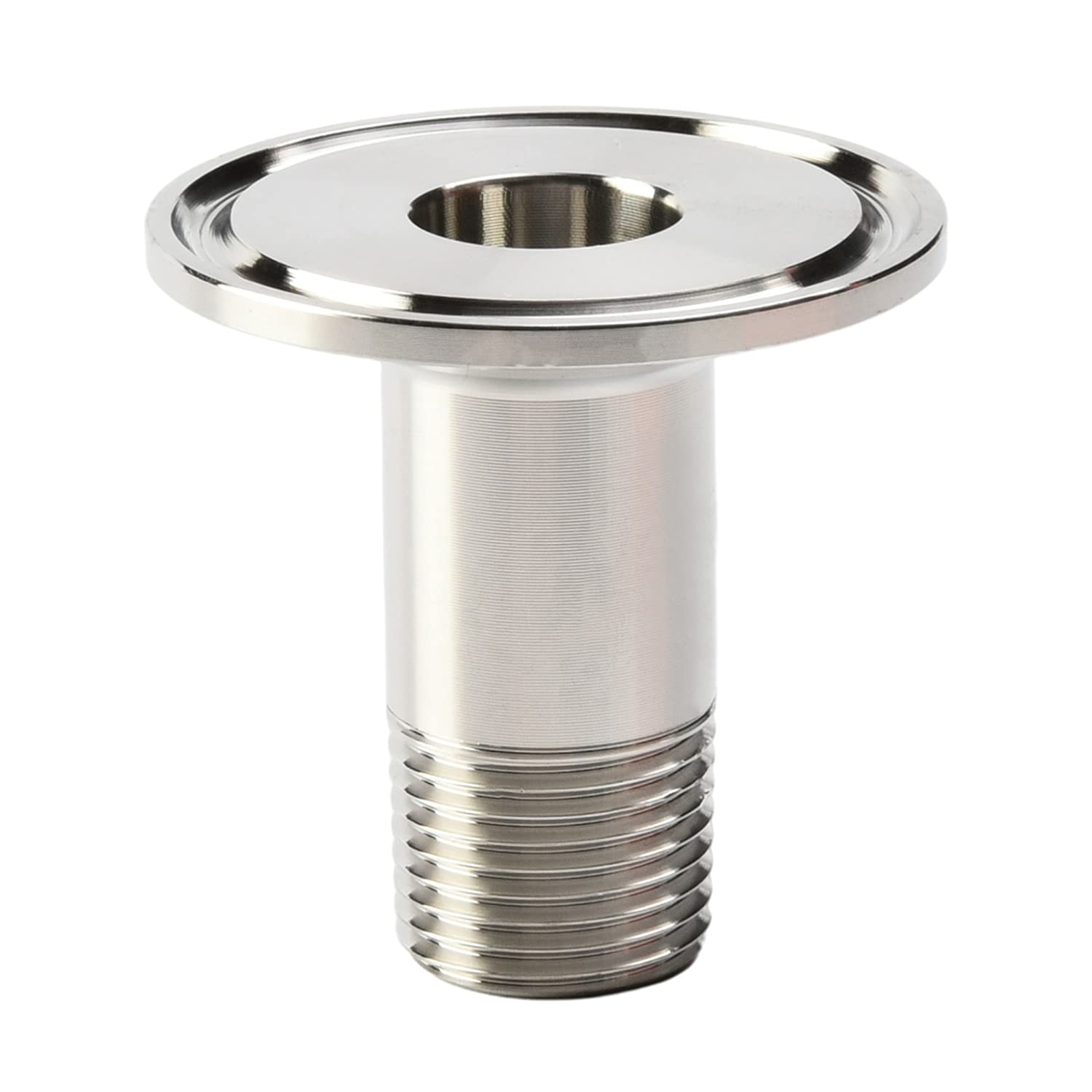 Othmro 2 Pcs 2-1/2 NPT Male Threaded Pipe Fitting to CLAMP (OD 91mm Ferrule)