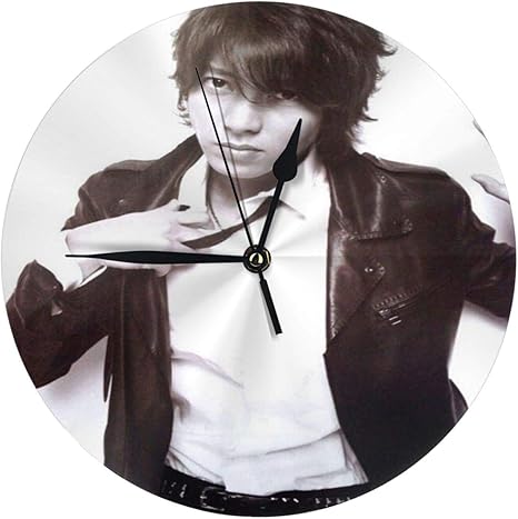 Amazon Co Jp 掛け時計山下智久 静音 連続秒針 おしゃれ 騒音なし ホーム ベッドルーム キッチン 子供 部屋 寝室 生徒 オフィス タ 生活雑貨 作業現場 オフィス リビングルーム ベッドルーム 壁掛け時計直径25cm ホーム キッチン