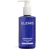 ELEMIS Revitalise-Me Hand &amp; Body Wash, Luxury Spa Shower Gel, 300ml | Luxury spa shower gel and refreshing hand soap with thyme, basil, and neroli essential oils for an aromatherapy bath ritual.