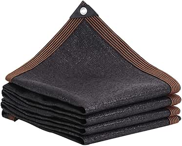 Lqqdp Malla Sombreadora Bloqueador Solar Negro Pantalla de Tela, a