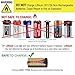 Arlo Certified: Tenergy 3.7V RCR123A Arlo Batteries, Fast Charger, 3 Silicon Skin for Arlo Wireless HD Cameras (VMC3030/VMK3200/VMS3330/3430/3530). Bonus 3 Battery Holder, UL/UN/CE/FCC Listed (12 Pcs)