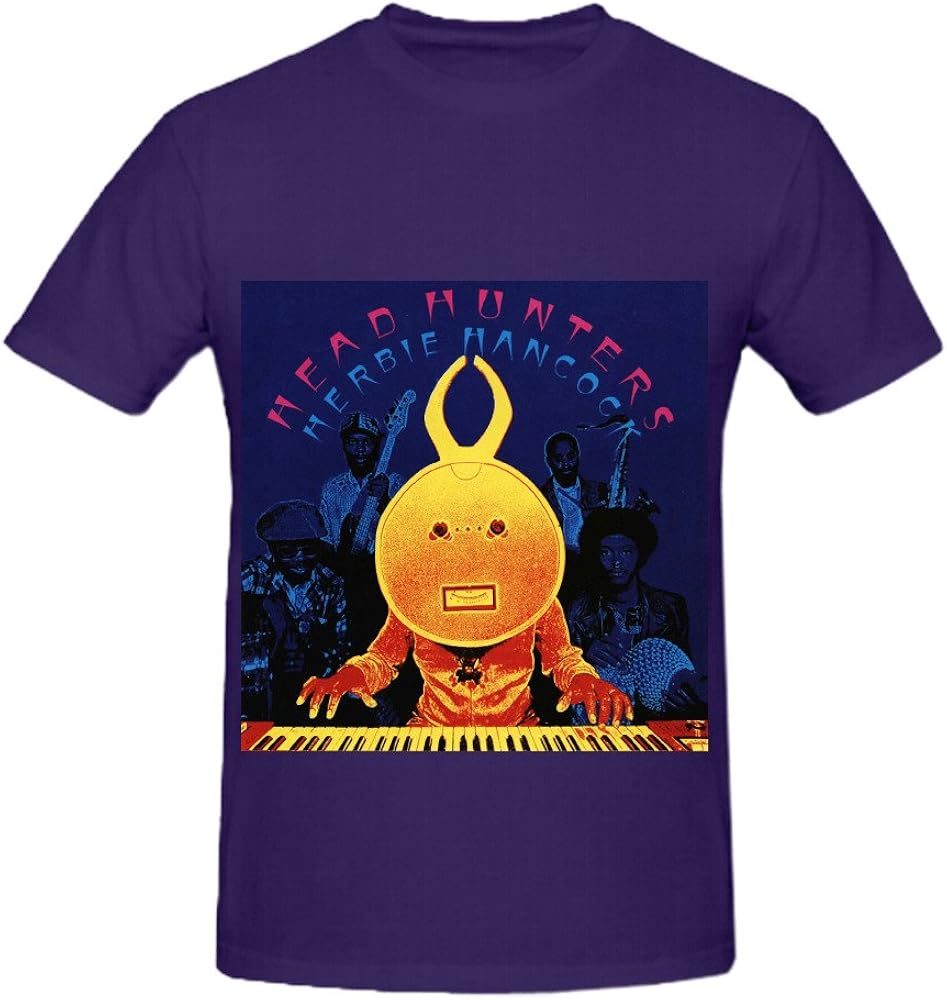 Herbie Hancock Head Hunters Roll S O Neck Printed T Shirts Minaze
