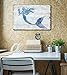 wall26 - Canvas Wall Art - Mother Mermaid Holding Baby Mermaid | Maternal Love Ocean Theme Rustic Country Style Modern Giclee Print Gallery Wrap Home Decor - 24