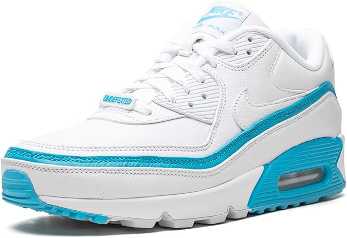 air max 90 undefeated white blue fury