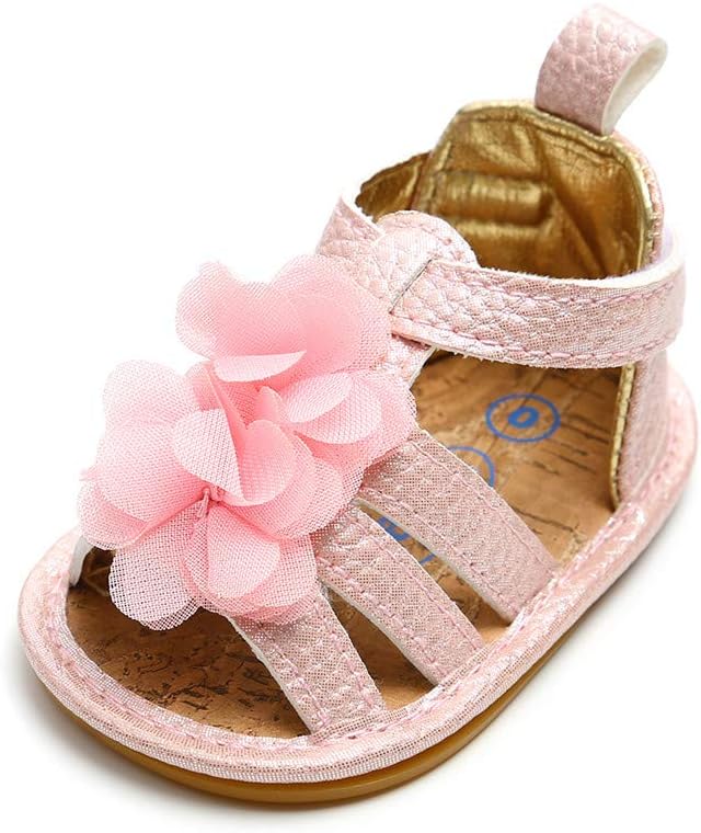 Baby Boys Girls Sandals Rubber Sole Outdoor First Walker Toddler Girls Boys Summer Shoes