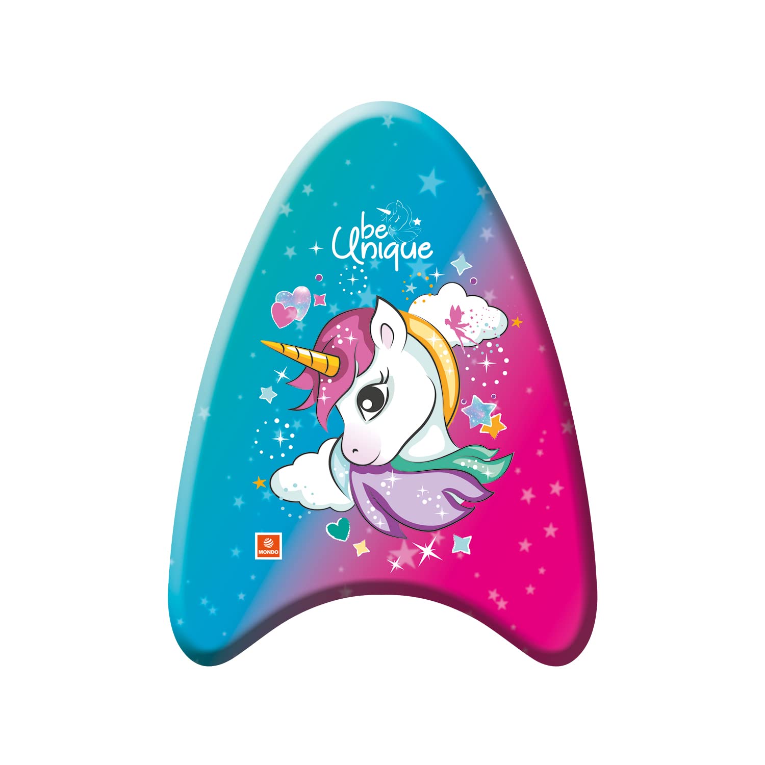 Mondo Toys Unicorn Swimming Board – 46 cm Kids’ Kick Board for Beginners – Lightweight Pool Training Aid – Model 11229
